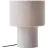 Brilliant Tischlampe Teddy Metall Textil Grau | 230mm - Geeignet für 1x E27